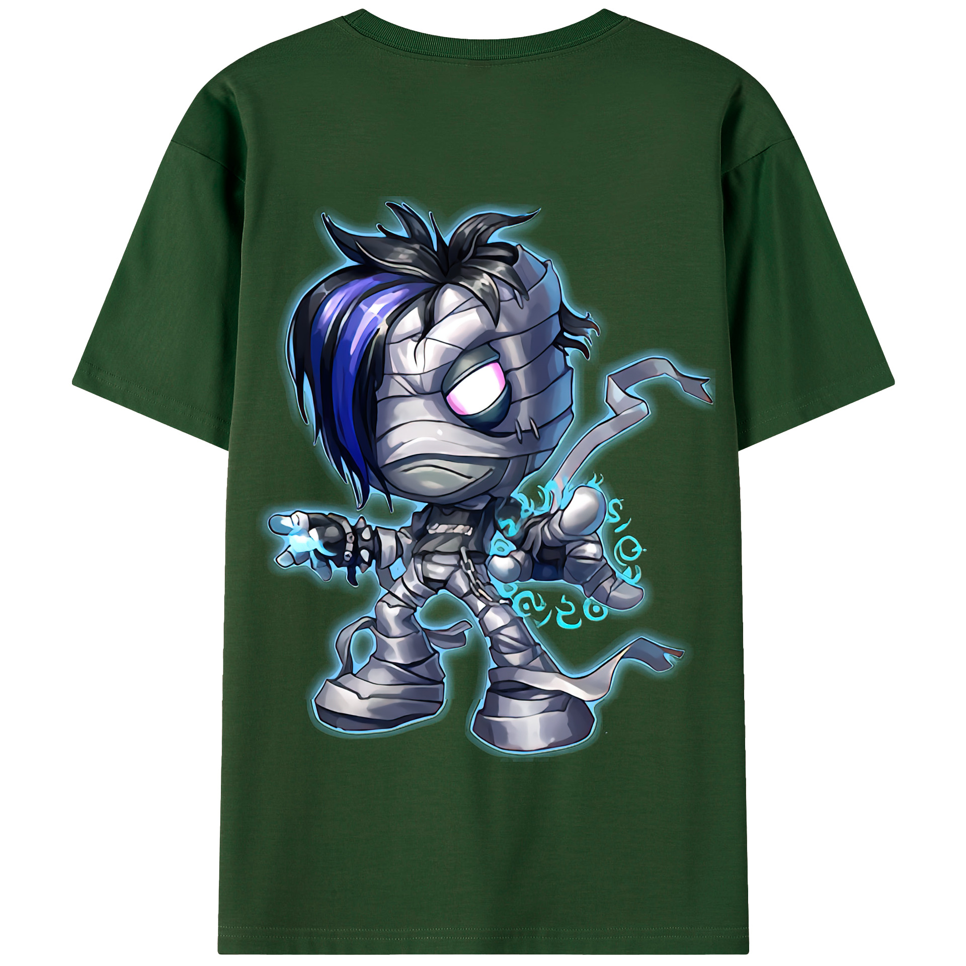 リーグ・オブ・レジェンド League of Legends LOL 綿100％半袖Tシャツ（背面プリント）